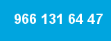 966 131 64 47 966 131 64 47